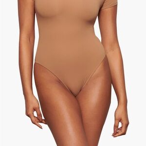 SKIMS Soft Brown Bodysuit/ neutral color